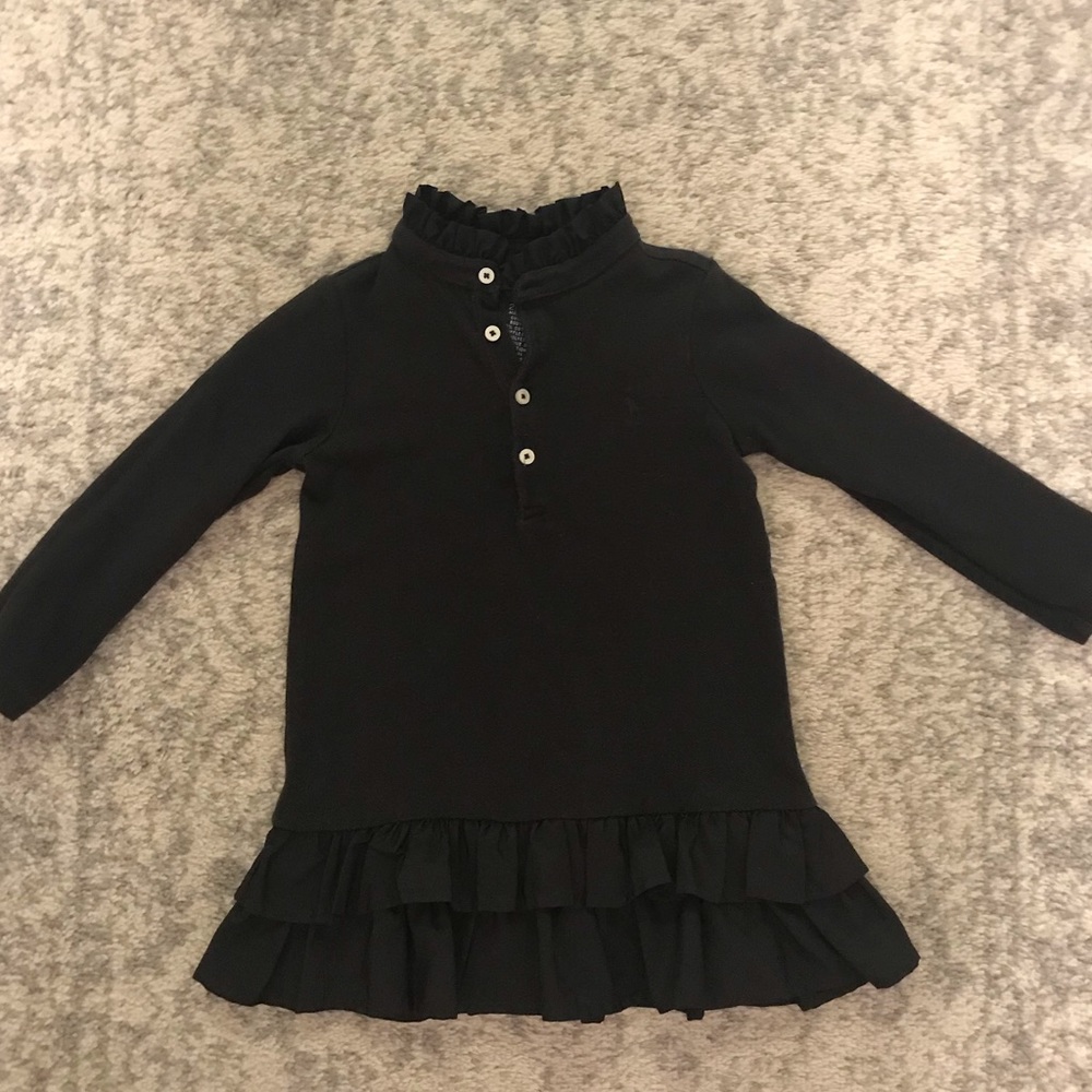 Toddler girls Ralph Lauren ruffle dress
